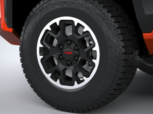 Toyota Tacoma TRD Off Road 2024 3D Model
