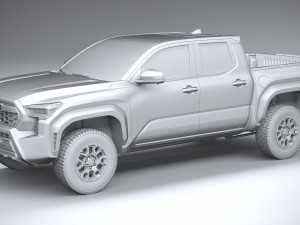 Toyota Tacoma TRD Off Road 2024 3D Model