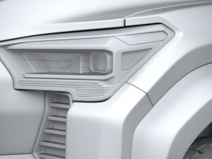 Toyota Tacoma TRD Off Road 2024 3D Model