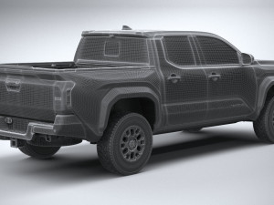 Toyota Tacoma TRD Off Road 2024 3D Model
