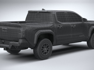 Toyota Tacoma TRD Off Road 2024 3D Model