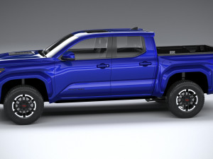 Toyota Tacoma TRD Sport 2024 Modello 3D