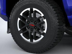 Toyota Tacoma TRD Sport 2024 Modello 3D