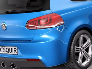 Volkswagen Golf R 2012 3D Model