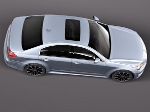 Hyundai Genesis Sedan 2012 Model 3D