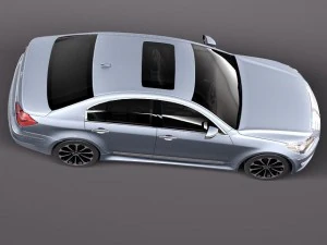 Hyundai Genesis Sedan 2012 3D Model