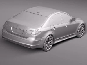 Hyundai Genesis Sedan 2012 3D Model