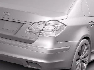 Hyundai Genesis Sedan 2012 3D Model