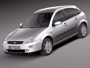 Focus I 5door 1998-2003 3D Model