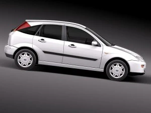 Focus I 5door 1998-2003 3D Model