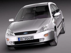 Focus I 5door 1998-2003 3D Model