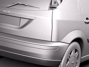 Focus I 5door 1998-2003 Modello 3D