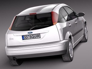 Focus I 5door 1998-2003 Modello 3D