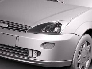 Focus I 5door 1998-2003 Modello 3D