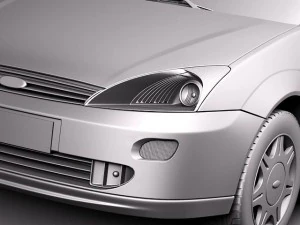 Focus I 5door 1998-2003 3D Model