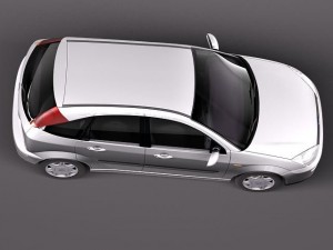 Focus I 5door 1998-2003 Modello 3D