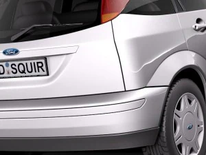 Focus I 5door 1998-2003 3D Model
