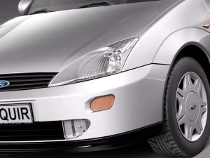 Focus I 5door 1998-2003 3D Model