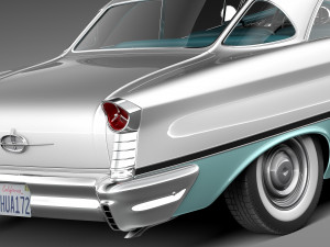 Oldsmobile 88 Coupe 1957 Modelo 3D