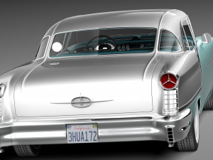 Oldsmobile 88 Coupe 1957 Modelo 3D