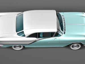 Oldsmobile 88 Coupe 1957 Modelo 3D