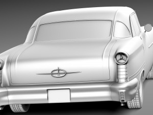 Oldsmobile 88 Coupe 1957 Modelo 3D