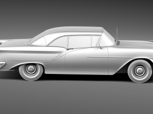 Oldsmobile 88 Coupe 1957 Modelo 3D