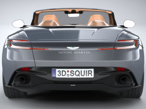 Aston Martin DB12 Volante 2024 Modello 3D