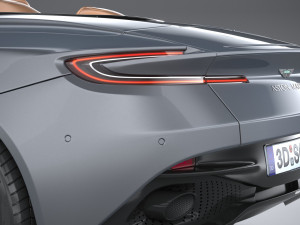 Aston Martin DB12 Volante 2024 Modello 3D