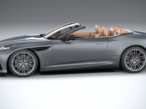 Aston Martin DB12 Volante 2024 Modello 3D