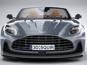 Aston Martin DB12 Volante 2024 Modello 3D