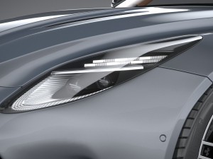 Aston Martin DB12 Volante 2024 Modello 3D