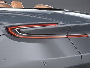 Aston Martin DB12 Volante 2024 Modello 3D
