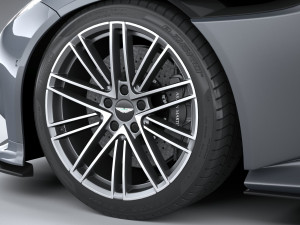 Aston Martin DB12 Volante 2024 Modello 3D