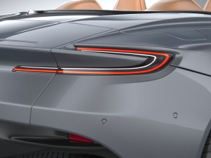 Aston Martin DB12 Volante 2024 Modello 3D