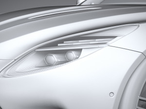 Aston Martin DB12 Volante 2024 Modello 3D