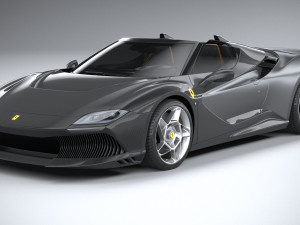 Ferrari SP-8 2024 3D-Modell