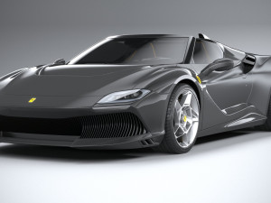 Ferrari SP-8 2024 3D-Modell