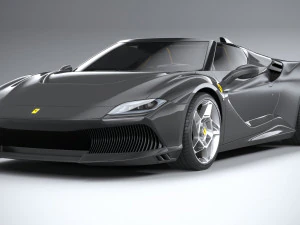Ferrari SP-8 2024 3D Model