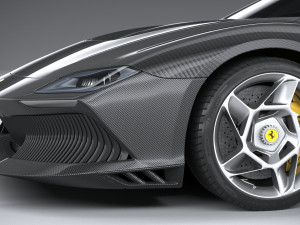 Ferrari SP-8 2024 3D-Modell