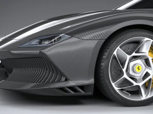 Ferrari SP-8 2024 3D Model