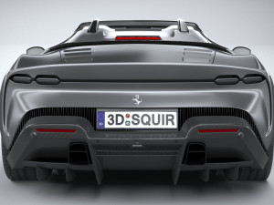Ferrari SP-8 2024 3D-Modell