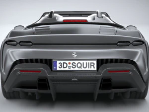 Ferrari SP-8 2024 3D Model
