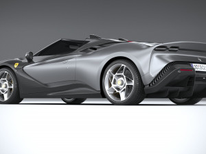 Ferrari SP-8 2024 3D-Modell