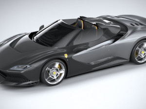 Ferrari SP-8 2024 3D-Modell