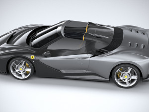 Ferrari SP-8 2024 3D-Modell