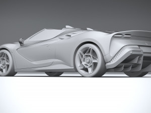 Ferrari SP-8 2024 3D-Modell