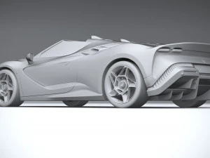 Ferrari SP-8 2024 3D Model