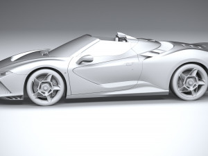 Ferrari SP-8 2024 3D-Modell