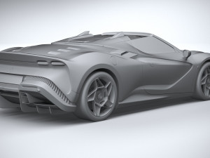 Ferrari SP-8 2024 3D-Modell